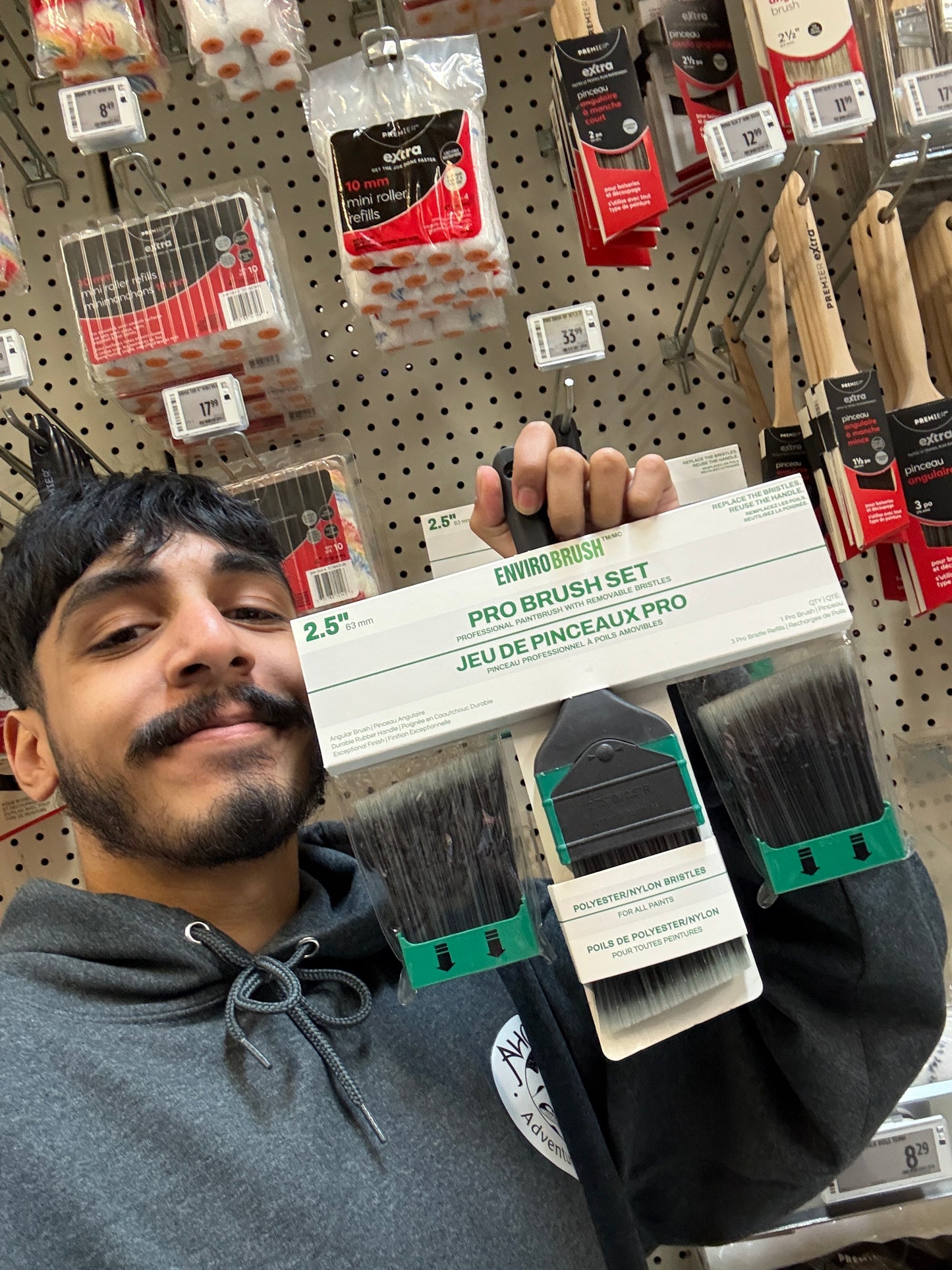 Pro Brush Set 2.50" ⎸ Professional Angle Paint Brush