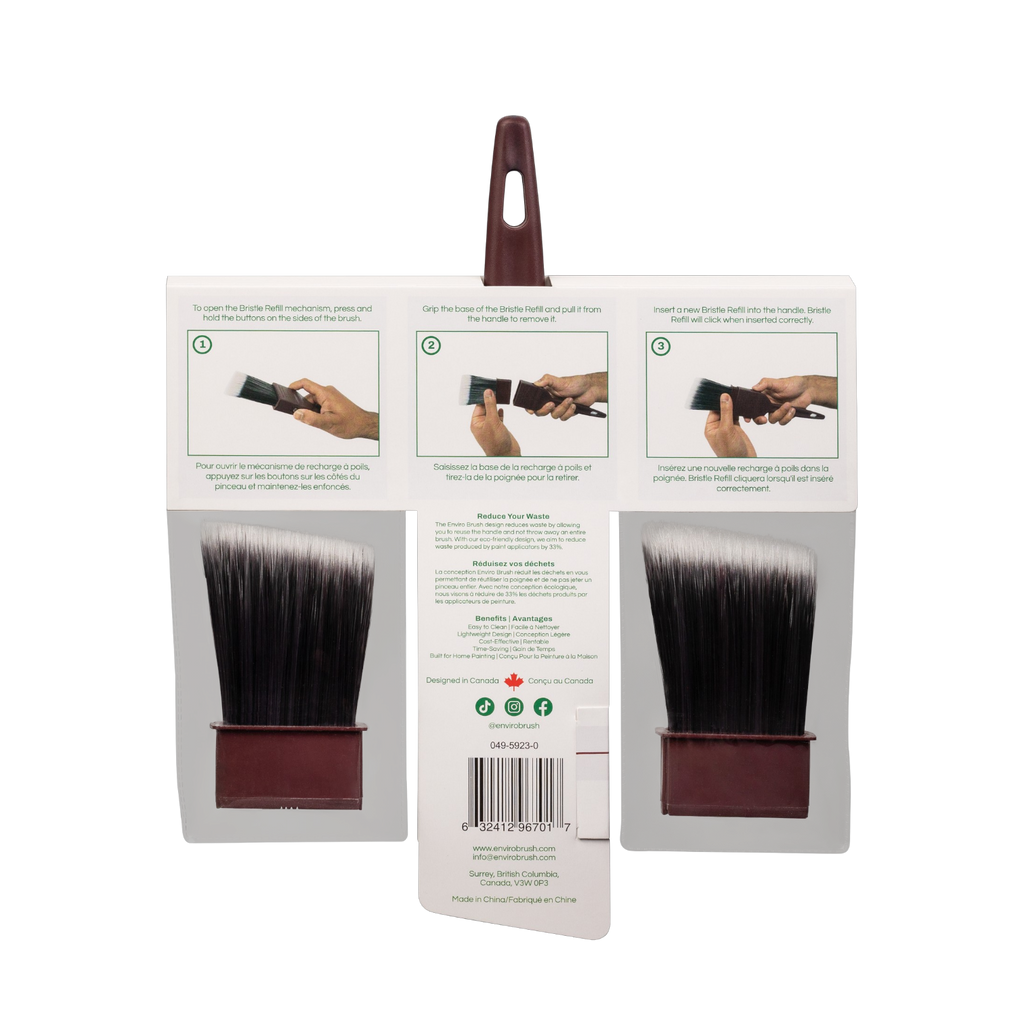 Smart Brush Set 2.00" ⎸ DIY Angle Paint Brush - Enviro Brush